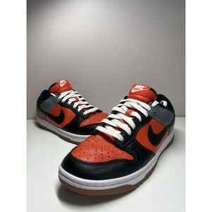 Nike ID Dunk Low 'Dunk By You' Black Orange Grey FN0569-900 Men's - Size 8.5